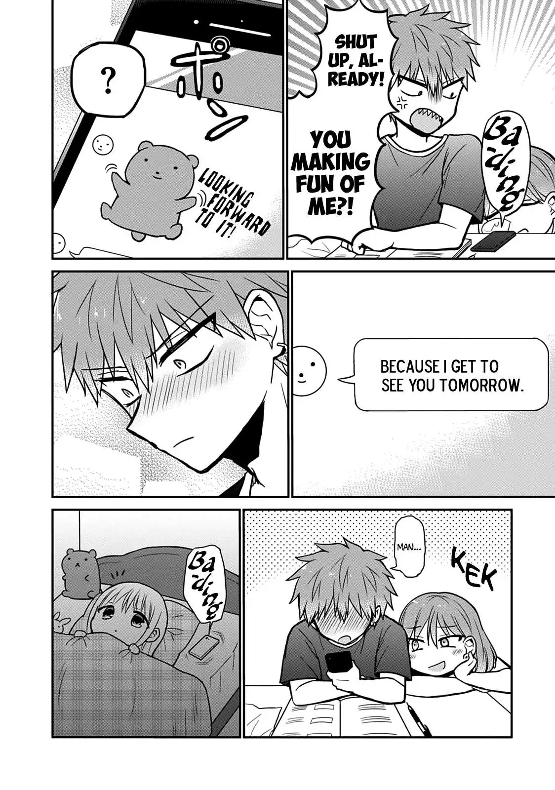 Expressionless Kashiwada-san and Emotional Oota-kun Chapter 37.5 6